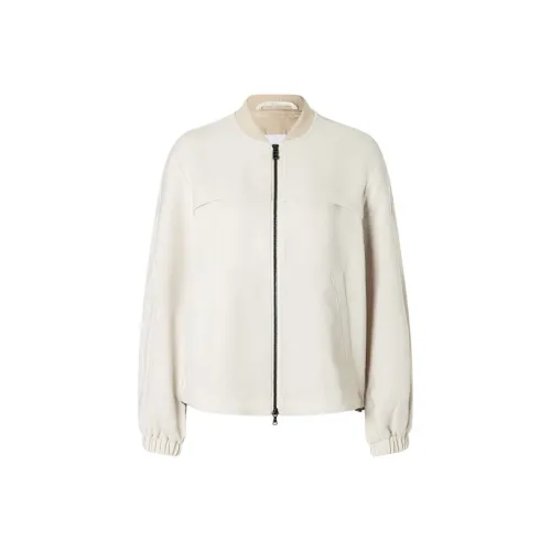 BOGNER Льняная ткань Белый W106 Женские Куртки