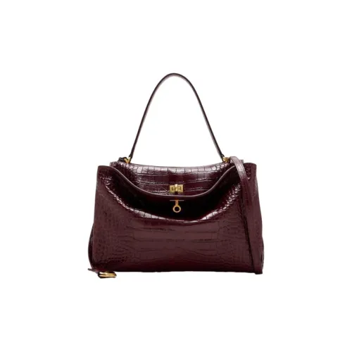 Balenciaga Телячья кожа Сумка Средний Женские Бордовый