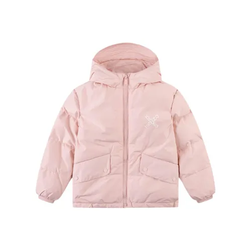 KENZO Розовый Kids Пуховики