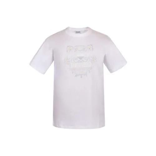 KENZO Classic Tiger Head Белая Женская Рубашка T