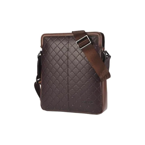 SEPTWOLVES Коровья кожа Сумка через плечо Маленькая Мужская Многоцветная