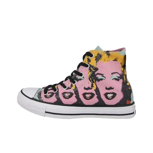 Converse Chuck Taylor All Star Износостойкие Высокие Кеды Унисекс Розовые Белые