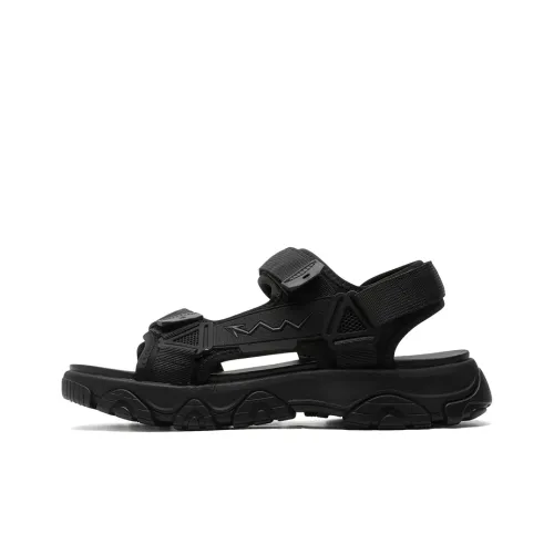 AIBAOLUO Пляжные сандалии Мужские Черные