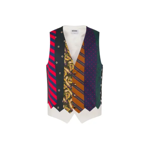 MOSCHINO Многоцветные Мужские Жилеты