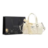 Белый + сумка для покупок + подвеска