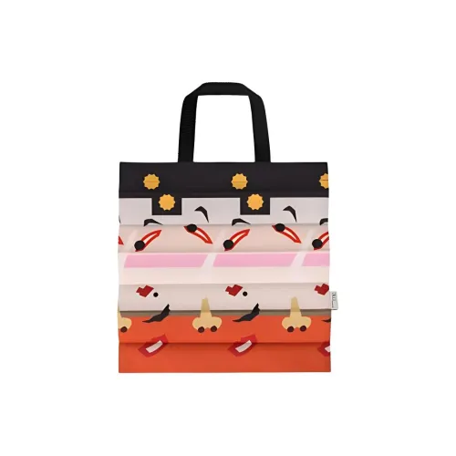 ISSEY MIYAKE Тоут Сумка Сумка для покупок Сумка Сумка через плечо Женская Апельсин