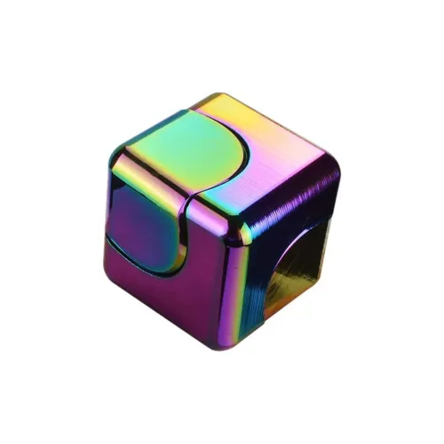 JINXIANGHE Ослепительный цвет Металл Кубики Рубика Кончик пальца Волчки Креативный Вращающийся Палец Кубики Рубика Игрушки