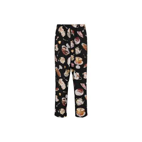 MOSCHINO Мужские Повседневные Брюки Черные
