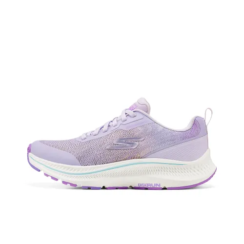 Skechers Go Run Consistent 2,0 Амортизация и Дышащий Низкий Топ Беговые кроссовки Женские Фиолетовый