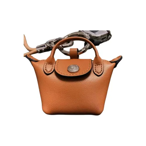 LONGCHAMP Le Pliage Xtra Телячья кожа Монетница Стандартный Унисекс Коньяк