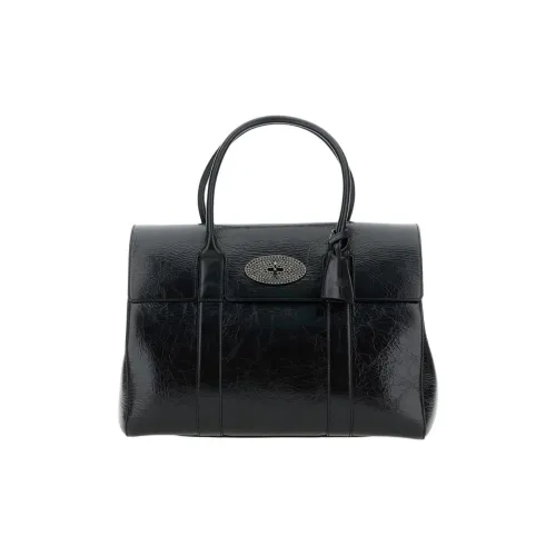 Mulberry Bayswater Кожа Сумка Женская Черная