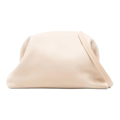 THE ROW Телячья кожа Клатч Женские Бежевый