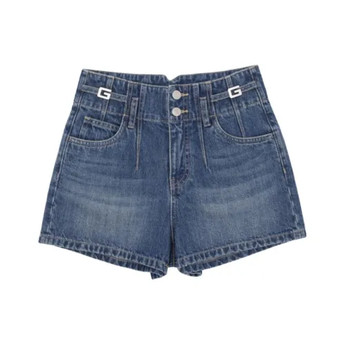 GUESS AUMD Синие Женские Джинсовые Шорты