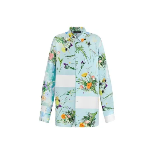 LOUIS VUITTON Рубашка Мужская Зеленая