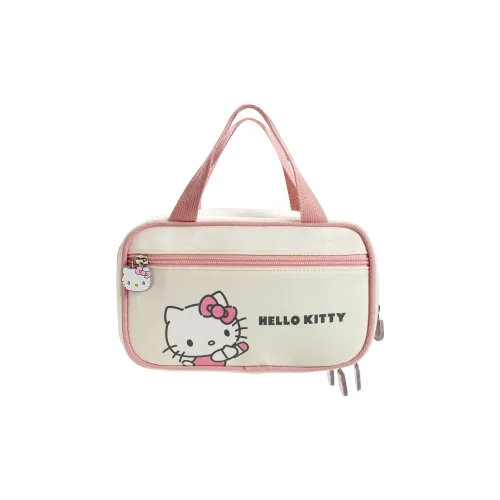 Sanrio Hello Kitty Холст Путешествие Сумка для хранения Женская Розовый