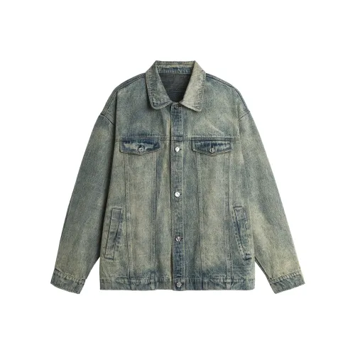 HYLHYL Синий Унисекс Джинсовые куртки