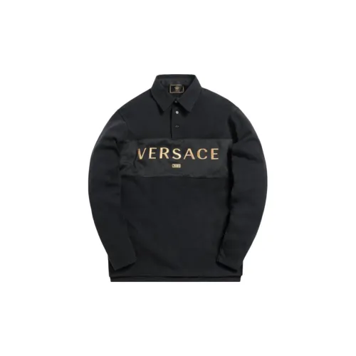 VERSACE x KITH Поло Мужское Черное