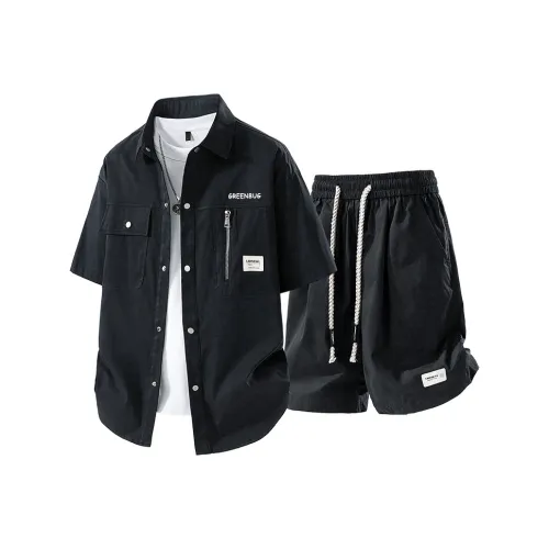 Bug Small Green Рубашка Комплект Унисекс