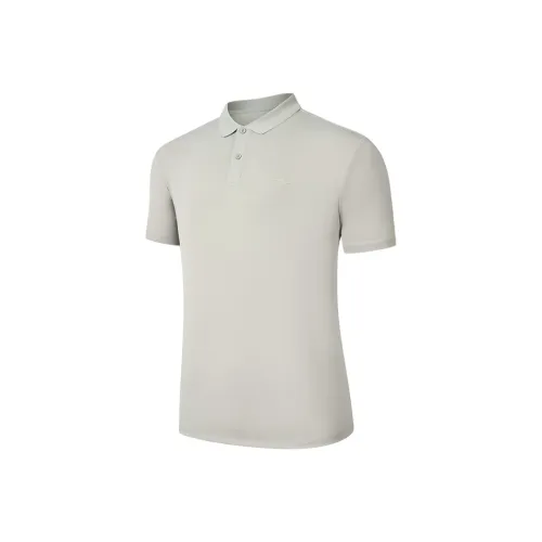 Erke ZONGXUNXILIE Мужская поло Туманный хаки зеленый