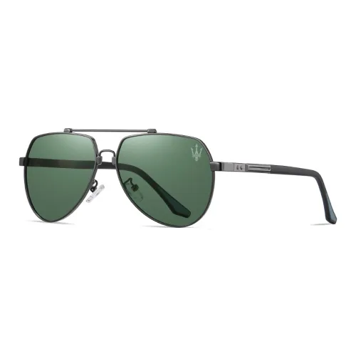 Maserati Metal Aviator Sunglasses Men's