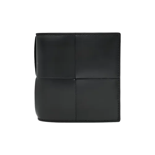 Bottega Veneta Кошелек из телячьей кожи унисекс черный