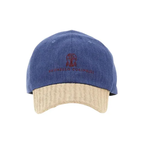 BRUNELLO CUCINELLI Linen Baseball Caps Men's