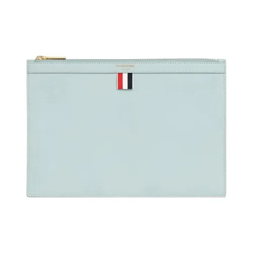 THOM BROWNE· Маленький клатч из телячьей кожи с текстурой гальки мужской розовый зеленый