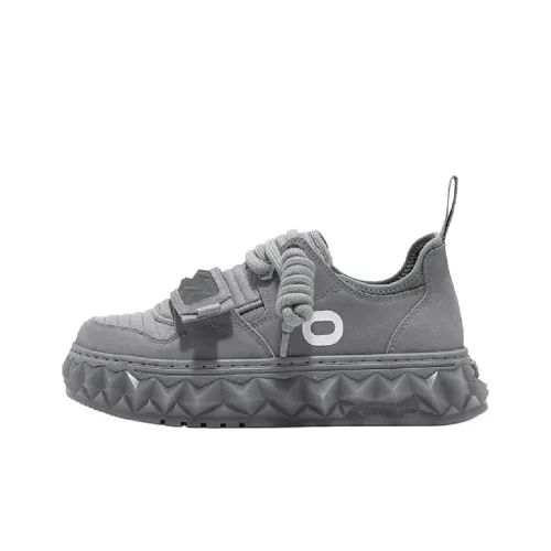 OETZI Casual Низкий Топ Темно-Серый Унисекс