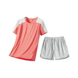 Розово-красный + Светло-сине-серый