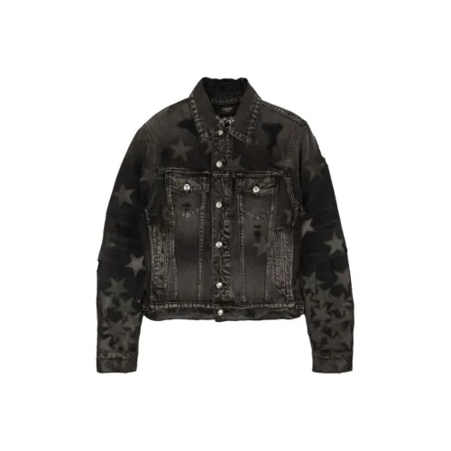 AMIRI Черные Мужские Джинсовые Куртки