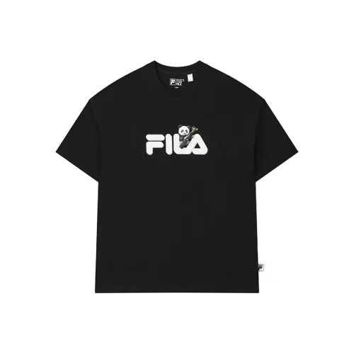 Fila Heritage T-Shirt Унисекс Глубокий Черный