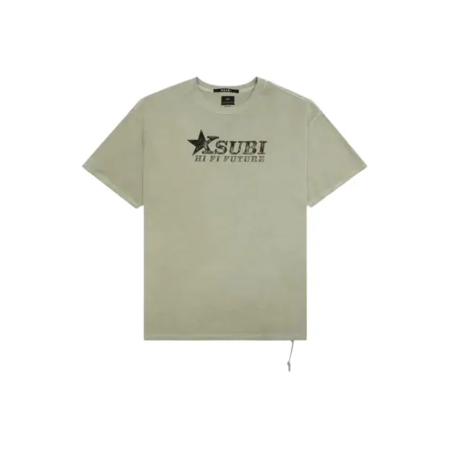 Ksubi Зеленый Мужской T-Рубашки