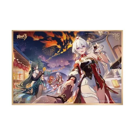 MIHOYO Kiana Honkai Impact 3 The New Era Collection PET Арт-принты аниме