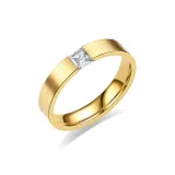 Искрящееся вечное кольцо (золотое)