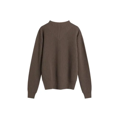 RICK OWENS совместный бренд RO Свитер Мужской Серый Коричневый