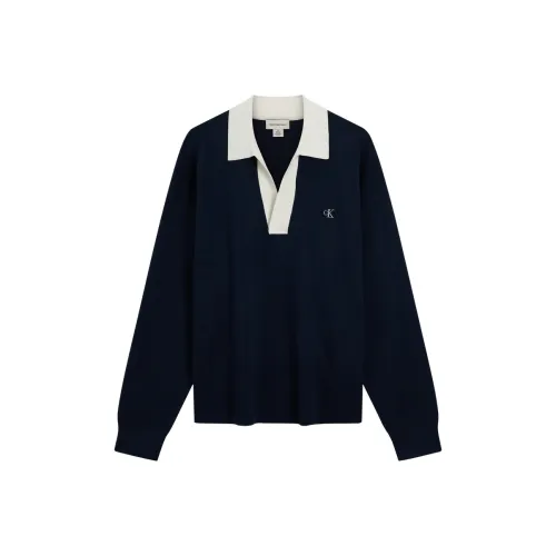 Calvin Klein CEF Темно-синий Синий Мужской Трикотаж