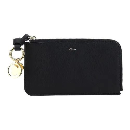 Chloe Телячья кожа Монетница Женская Черная