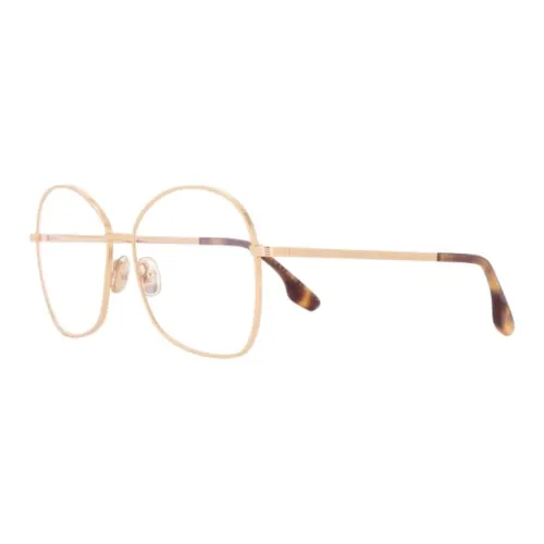 VICTORIA BECKHAM Металл Ацетат Аксессуары для очков Нерегулярная форма Оправы для очков Женские Золотой