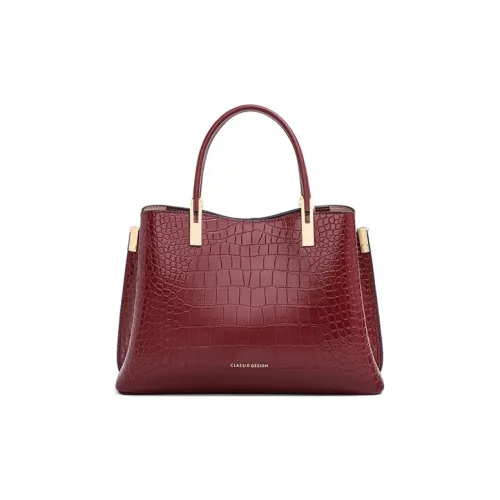 PESASRIE Сумка из коровьей кожи сумка через плечо сумка на плечо обычная женская бордовая