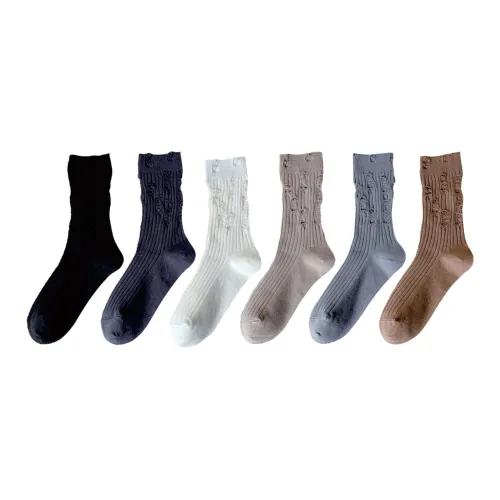 Maycaur Носки Crew Женские упаковка из 6 пар