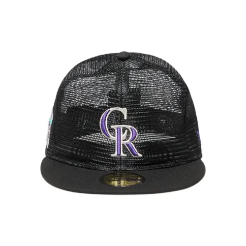 New Era Полиэстер Кепки Женские Черный