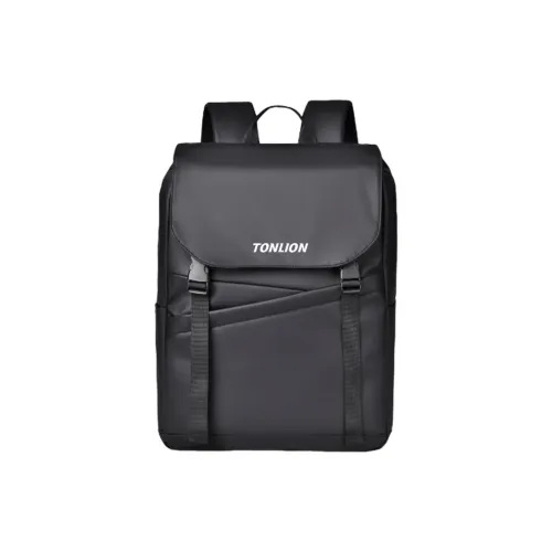 Tonlion ПВХ Рюкзак Стандартный Мужской Черный