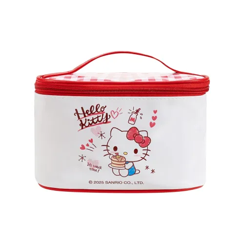 Санрио HELLO KITTY collaboration Полиэстер Путешествие Сумка для хранения Женская Белая