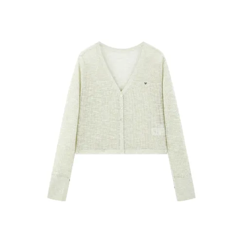 PEACEBIRD Туманный зеленый Женский трикотаж