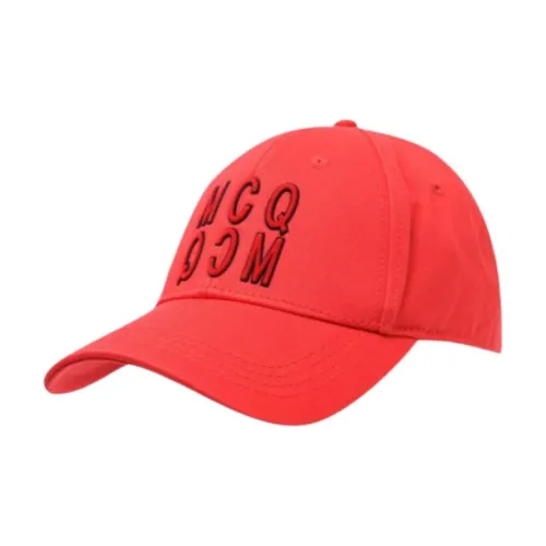 McQ Alexander McQueen Хлопок Бейсболки Мужские Красные
