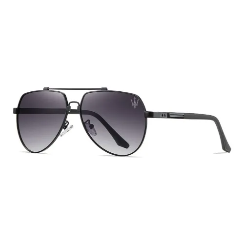 Maserati Metal Aviator Sunglasses Men's