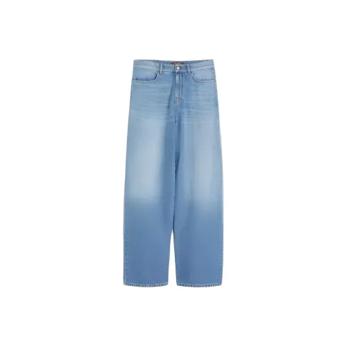 MaxMara FW25 Джинсы Женские Светло-Синий