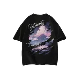 Чёрный (плотный, 280 г, 100% хлопок)