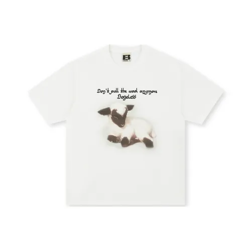 Безшовный крой, белый, унисекс, футболка