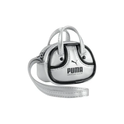 PUMA Металлик Клатчи Серебряный Женские
